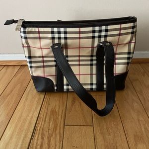 Plaid purse